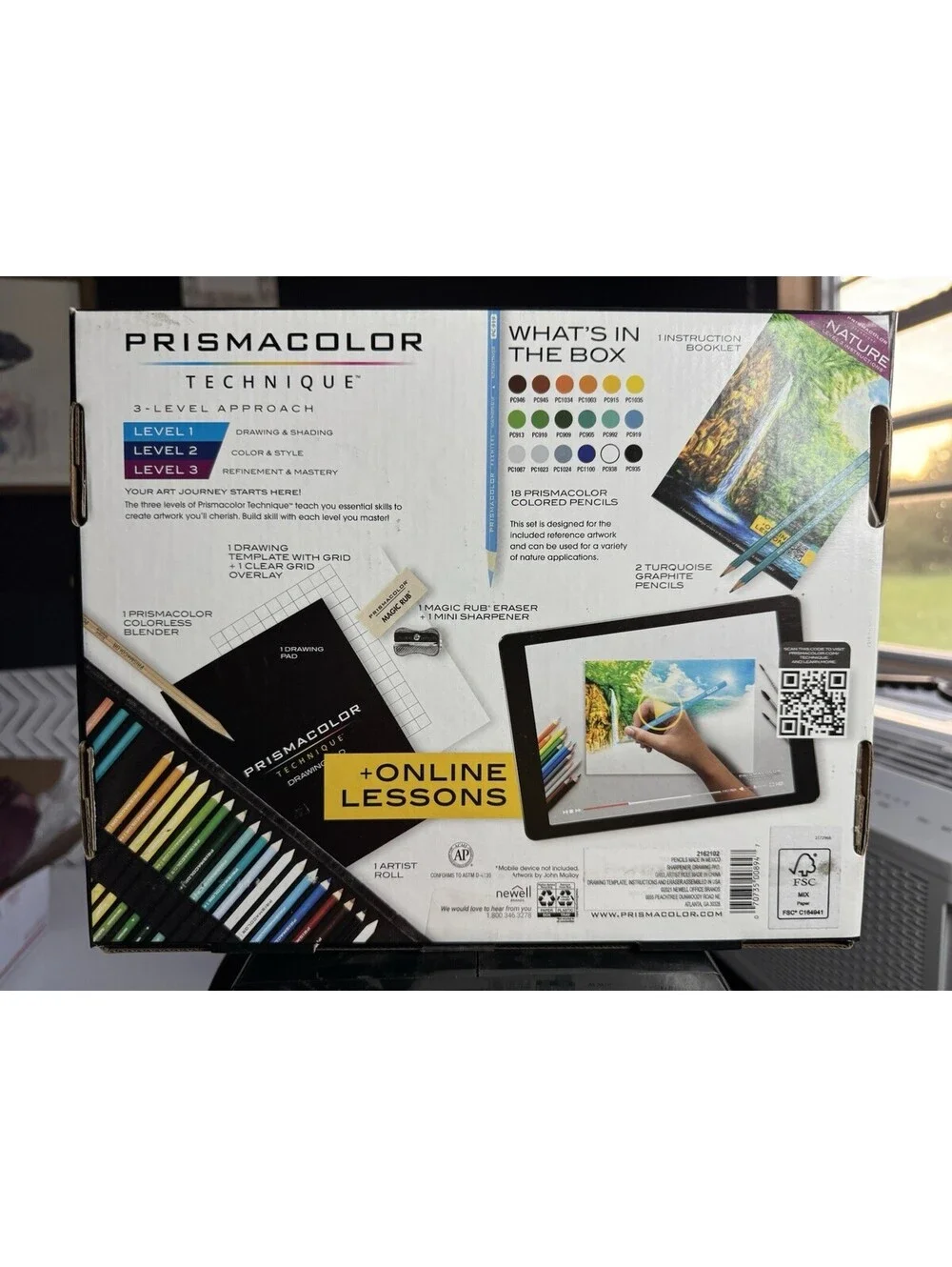Prismacolor Technique 28ct Nature Drawing Set Level 3 Refinement & Mastery